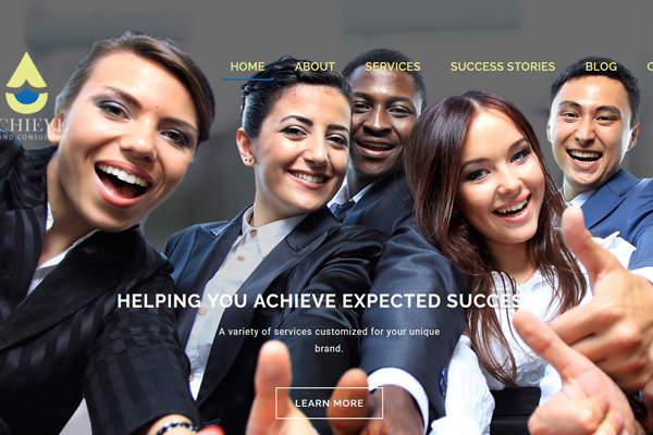 Achieve Brand Consulting - HTML & CSS
